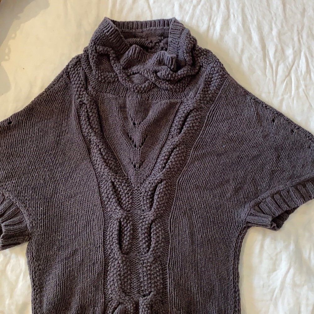 Anthropologie Mock Turtleneck Sweater